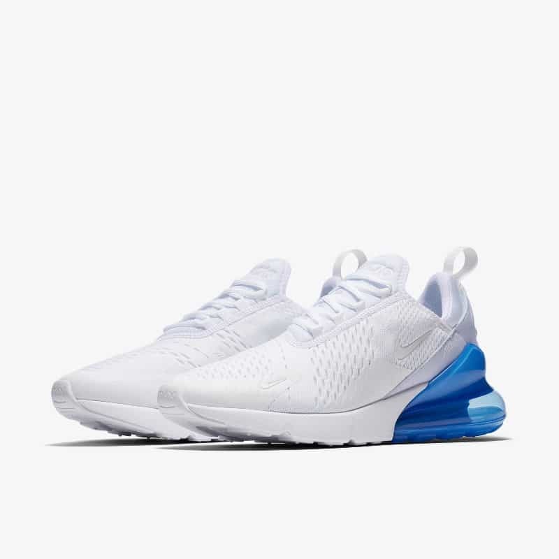 nike air max 270 white and light blue